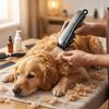 Rechargeable Electric Dog Hair Clipper Low Noise Detachable Pet Hair Trimmer Long Battery Life Professional Cat Grooming Shaver