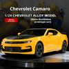 1:24 официально лицензированных Chevrolet Camaro (Шмель) Литой Сплав Спортивный Автомобиль Модель Игрушка Коллекционная Украшение Подарок на День Рождения