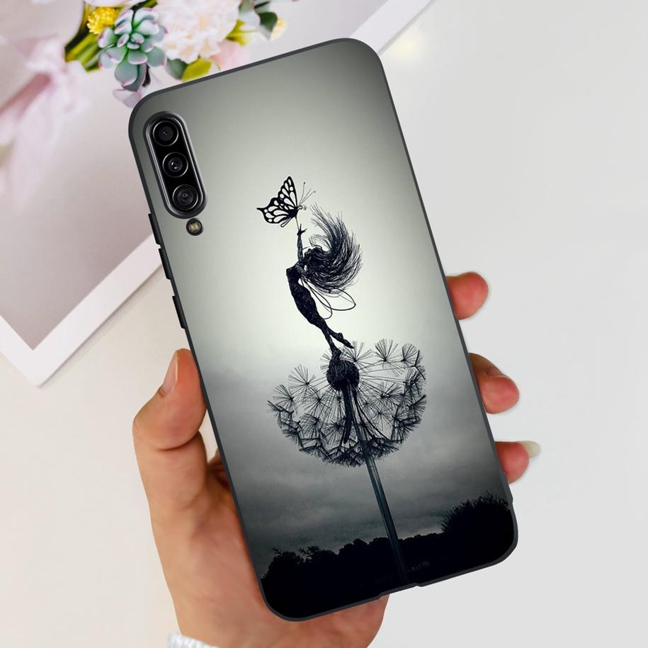 For Samsung Galaxy A90 5G Case Popular Flower Soft Silicon Phone Cover For Samsung A90 5G Fundas A 90 SM-A908N Shockproof Bumper