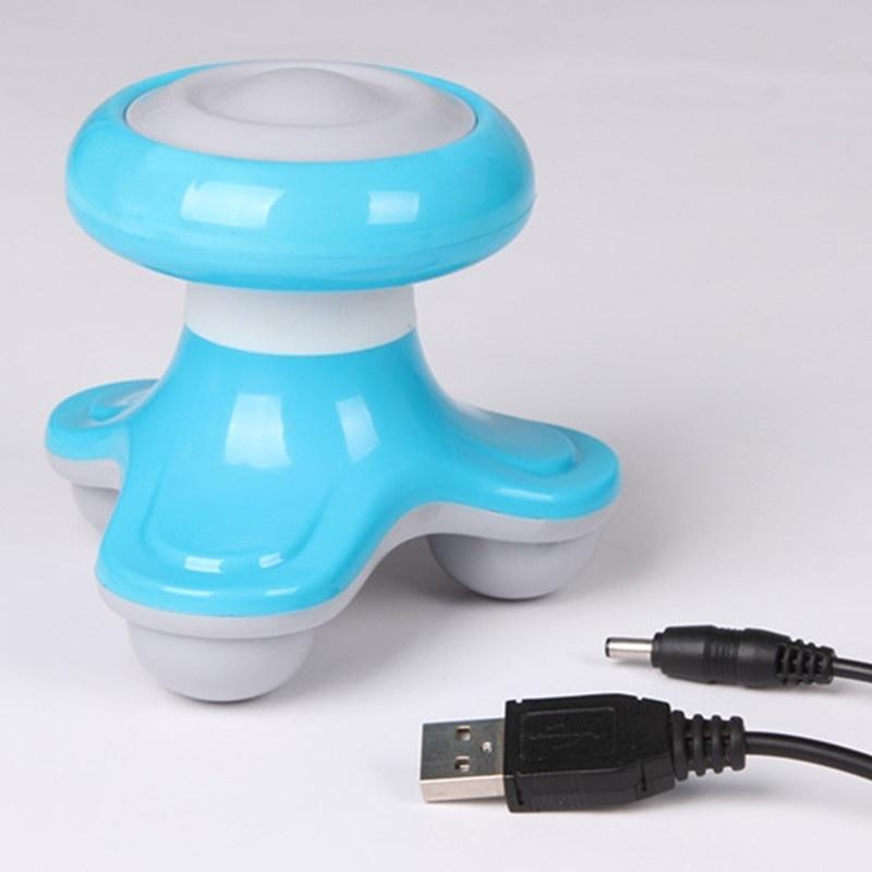 Портативный мини-волновой вибрационный массажер с аккумулятором и USB-электрическим управлением для массажа всего тела