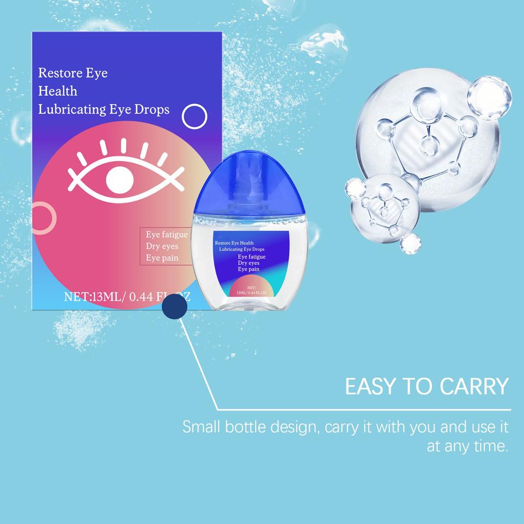 Eye Moisturizing Care Solution To Eye Dry Fatigue Moisturizing Eye Cleaning Eye Soothing Eye Drops To The Health Of13ml