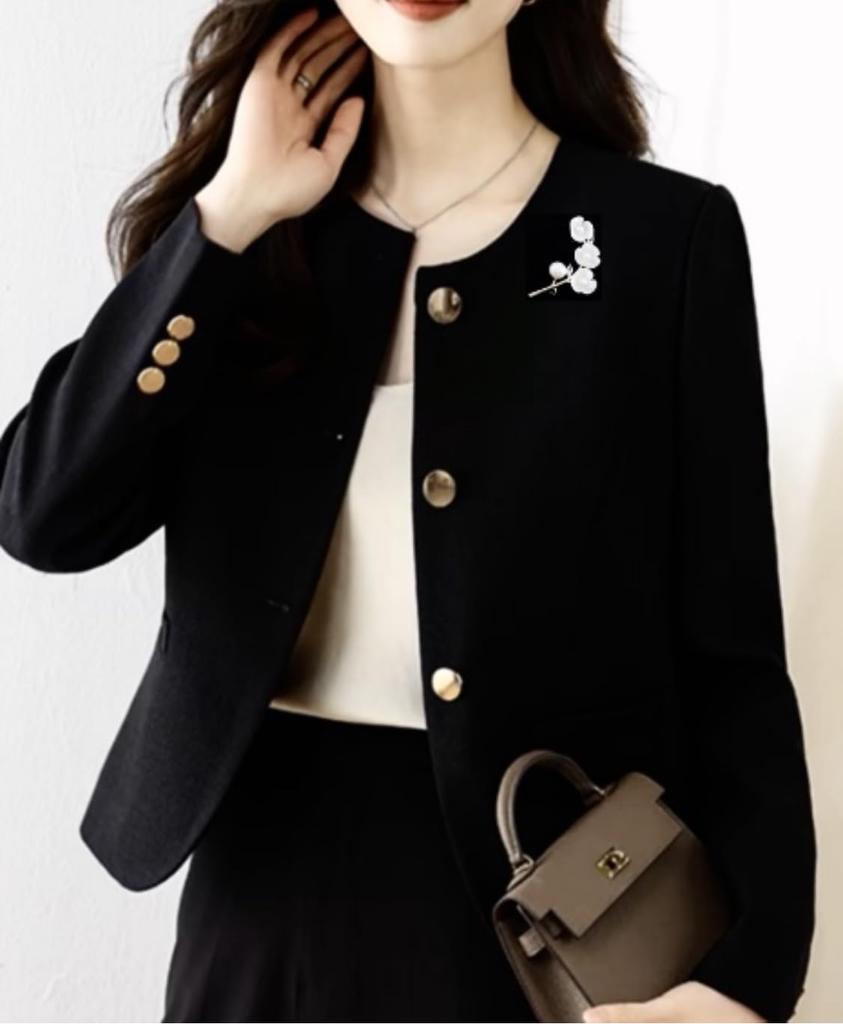 Циркон Натуральная морская ракушка Сливовый цветок Брошь Бриллиантовый пресноводный жемчуг Цветочный корсаж Входная церемония Выпускной церемония Свадебная церемония Стильная