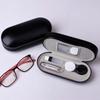 Double Layer Glasses Storage Case with Mirror Glasses Box Cosmetic Case  Universal Storage