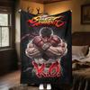 Street Fighter Ii Characters Blanket Soft And Portable All Season Home Bed Sofa Blanket Office Travel Nap Break Warm Blanket