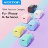 Vention 30W GaN Charger for iPhone 14 13 12 Pro Max USB Type C Charger for iPad Pro Xiaomi Huawei Samsung Fast Phone PD Charger