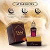 Bella Vita Luxury TAAJ Ameer Attar с лимоном, бобами тонка, ванилью и пачули для мужчин и женщин