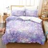 Художественный узор Комплект постельного белья Односпальный Полуторный Двуспальный Кинг-сайз Мужской/женский Комплект для кровати Взрослый Детский Спальня Комплекты пододеяльников 3D Аниме 034
