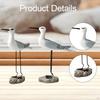 2 штуки фигурки морских животных, деревенская скульптура птицы, креативные реалистичные деревянные фигурки чаек