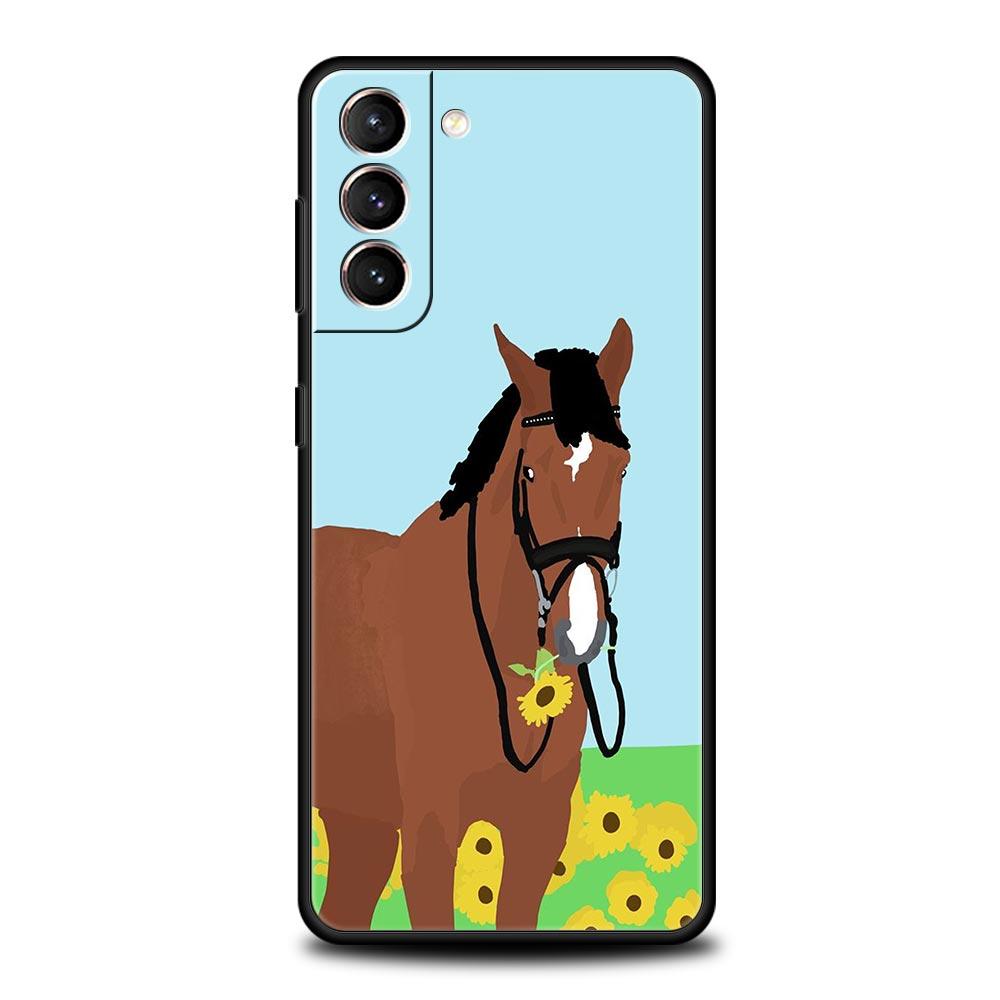 Frederik The Great Beauty Horse Phone Case For Samsung Galaxy S23 S22 S21 S20 FE Ultra 5G S10 S10E S9 S8 Plus 10 20 Soft Cover