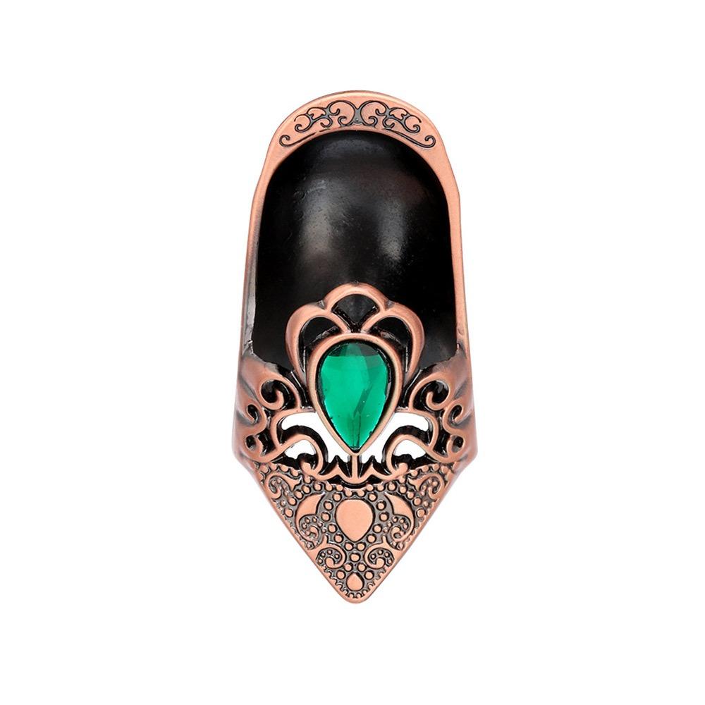 Metal Open Nail Acorn Thimble Durable Open Nail Acorn Finger Protector  for Embroidery