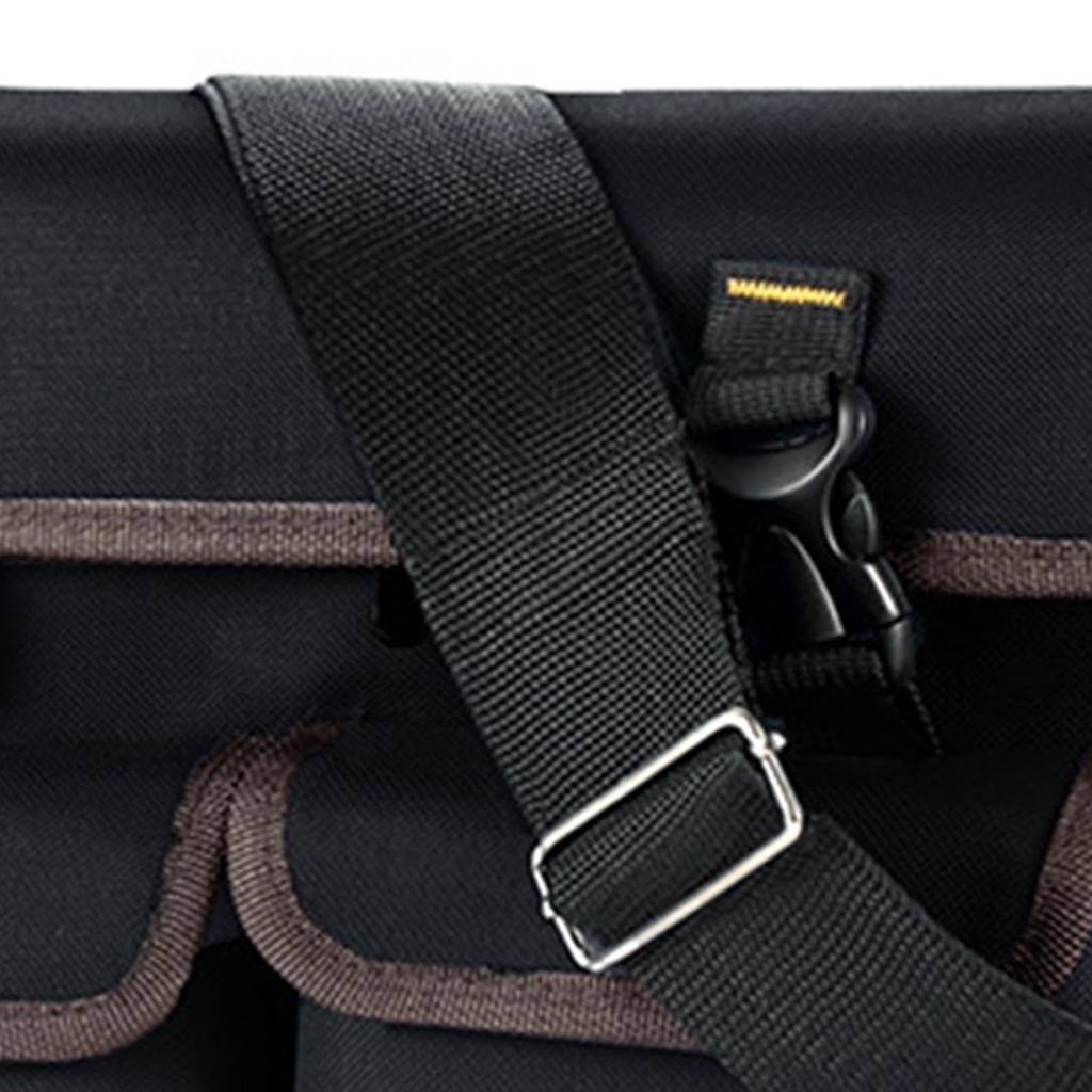 Сумка для инструментов электрика большой вместимости из утолщенной ткани Оксфорд, сумка-мессенджер для ремонта и