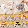Elephant Mouse Wrist Rest Bear Plush Companion Doll Kawaii Soothing Bean Bag  Healing Pinch Decor