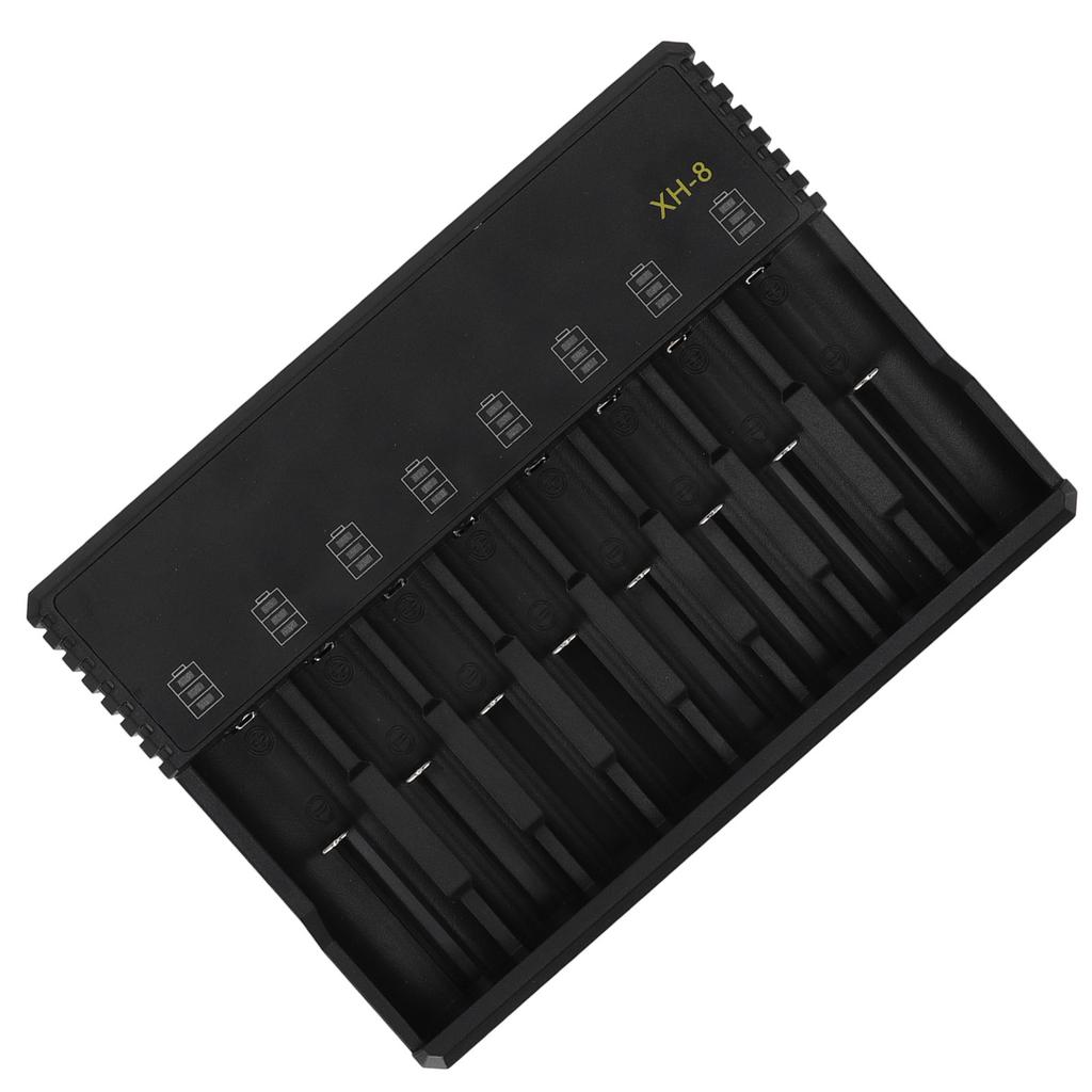 Зарядное устройство для литиевых аккумуляторов на 8 слотов 3,6 В, 3,7 В, зарядное устройство для аккумуляторов 10440, 14500, 14650, 16340, 16650, 17500
