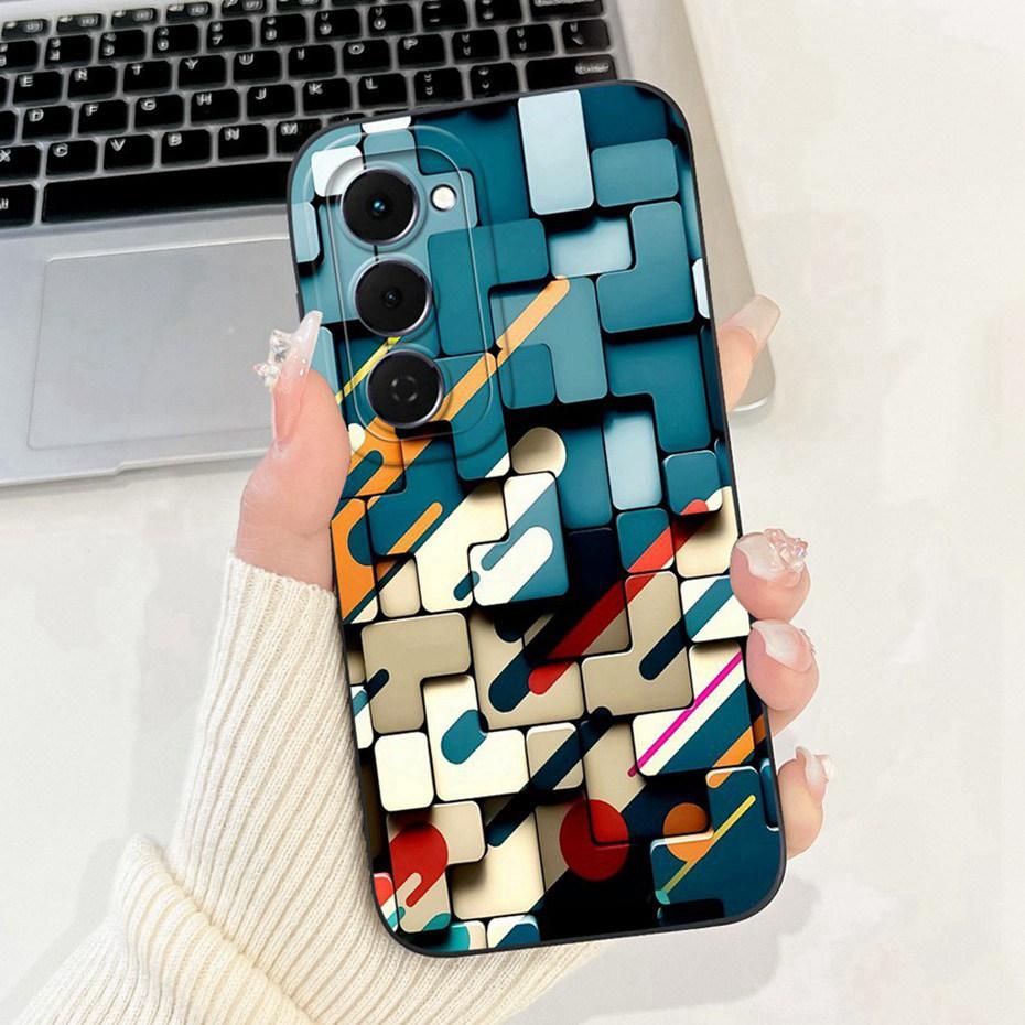 Красивый Цветочный Чехол Для Телефона Tecno Spark 40 Pro Plus Мягкий Силиконовый Ударопрочный Чехол Для Tecno Spark 40 Pro+ 40Pro Бамперы