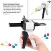 Dental Impression Mixing Dispensing Gun Universal Dispenser Gun 1:1 /1:2 Silicon Rubber Dispenser Gun 4:1/10:1 50ml Dentist Tool