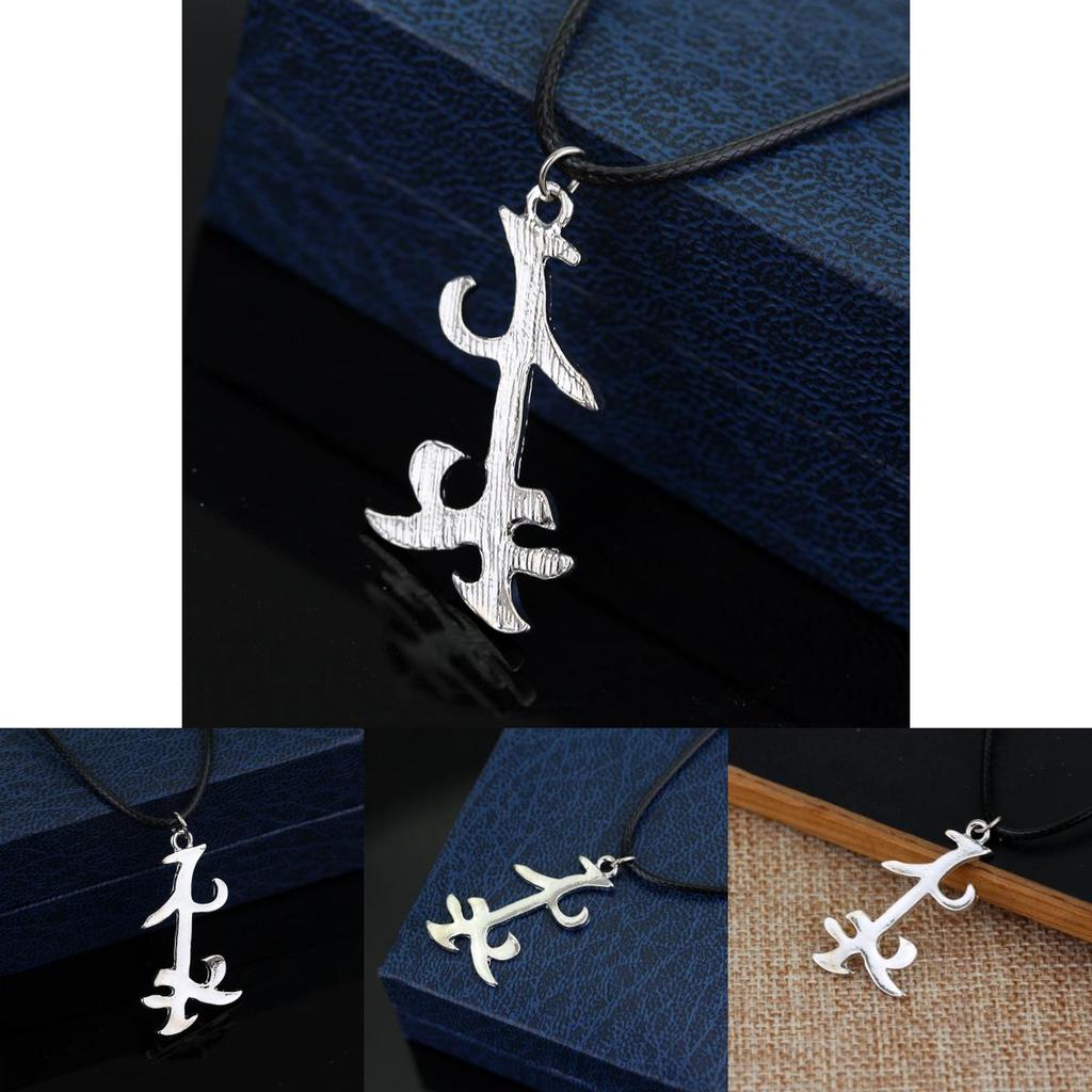 Орудия смерти Город костей ожерелье Кулон из сплава Геометрический Унисекс Подарок для путешествий