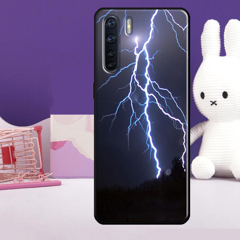 Чехол в стиле "Небесная Молния" для Oppo A54 A74 A94 A80 A60 A40 A18 A38 A58 A78 A98 A96 A76 A16 A15 A17 A57 A77 A5 Pro