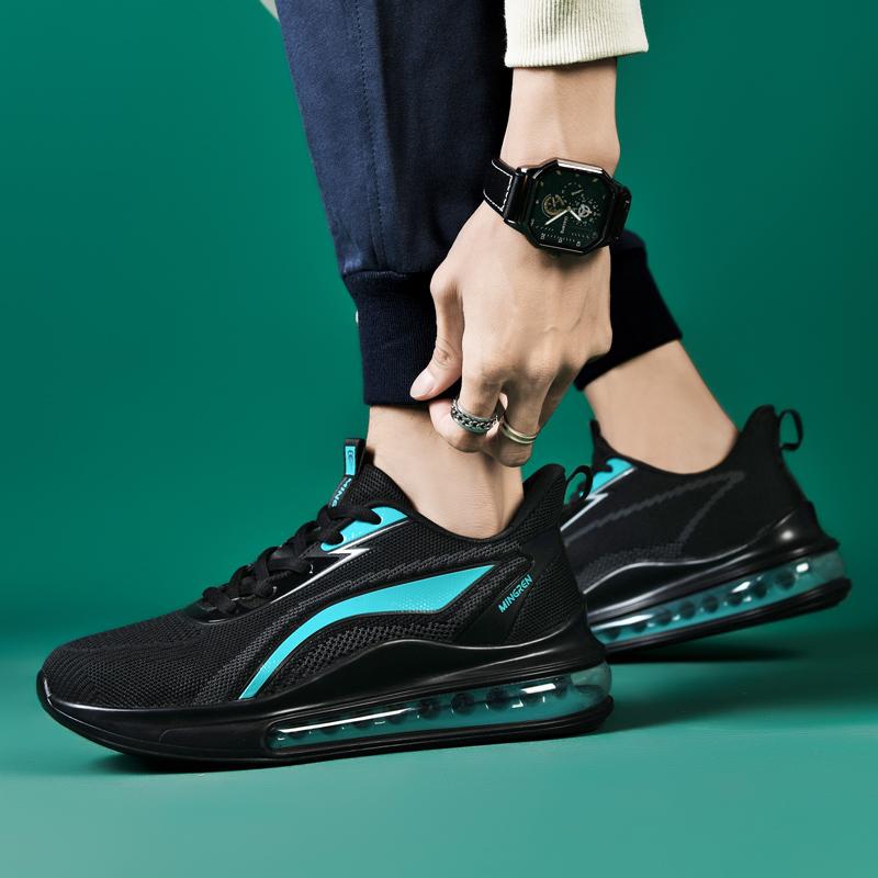 Мужские весенние и осенние кроссовки с подушкой для рук, спортивная повседневная обувь