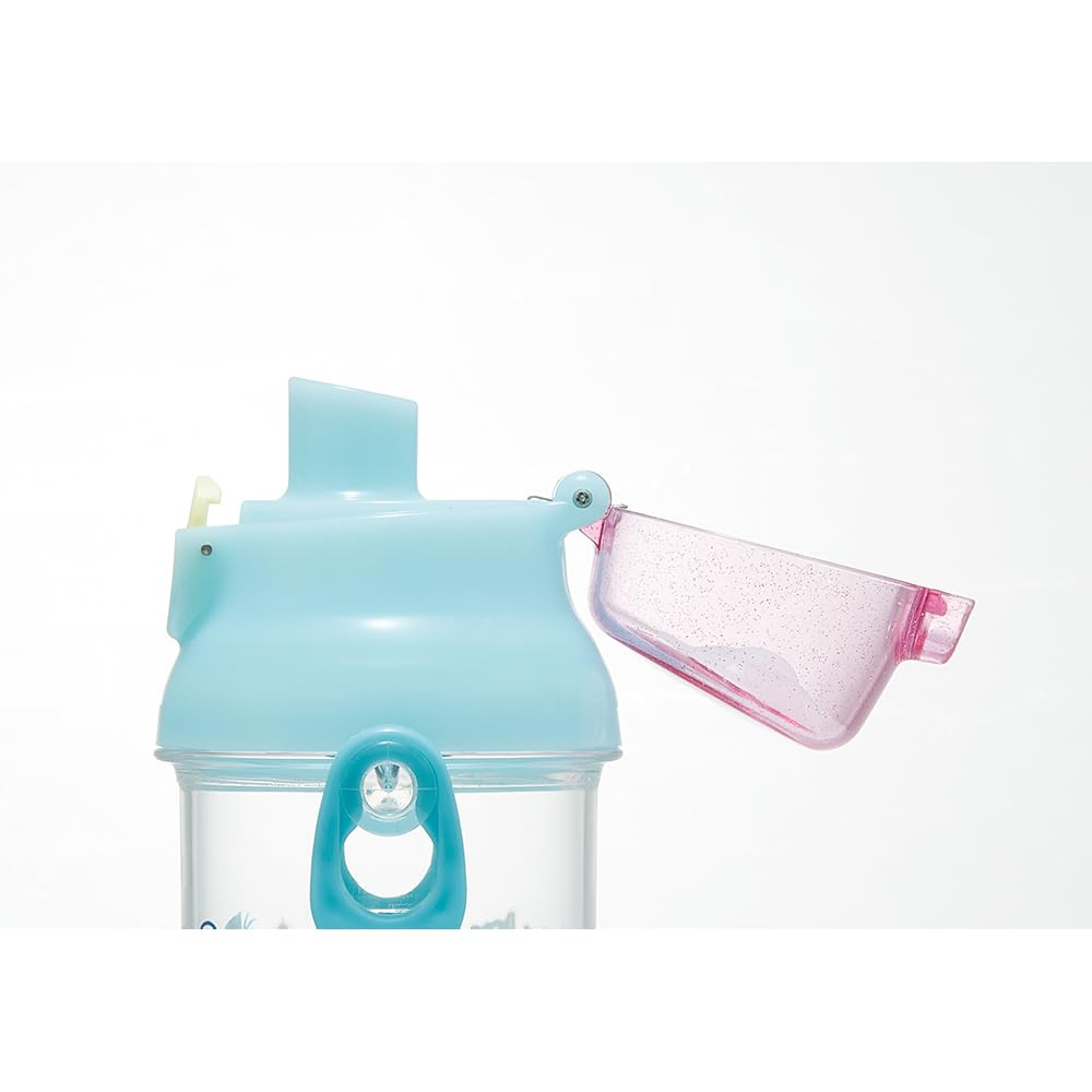 Skater Water Disney Ариэль Пластиковая прозрачная бутылка для Made in Bottle, 480 мл, 24, Детская, Япония, PSB5TR-A