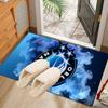Orlando basketball Rug Office Carpet Non-Slip Mat, Chair Rug Floor Covering for Gaming, Bedroom, Living Room , Home Decor Christmas Gift