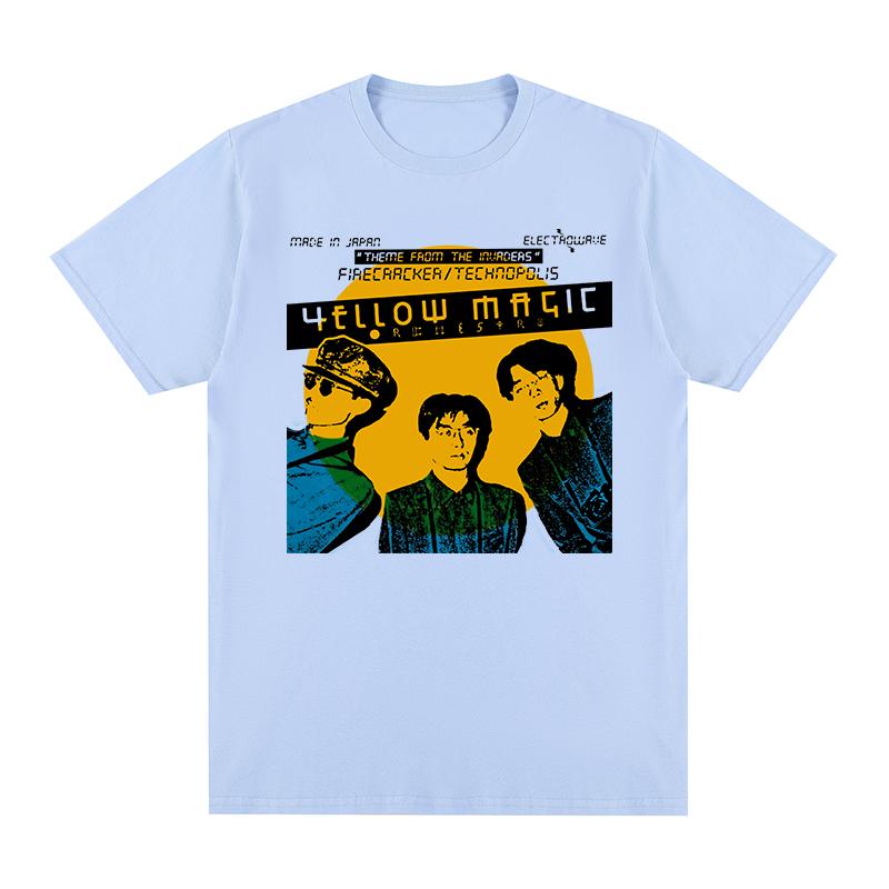 Yellow Magic Orchestra YMO Vintage tshirt Ryuichi Sakamoto Classic Cotton Unisex T shirt New TEE TSHIRT Women s tops