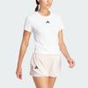 adidas Теннисная футболка Freelift с логотипом для женщин, топы, белая IK2261