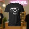 Новая футболка с классическим логотипом Leica Camera, смешная, сделано в США, S-5XL, унисекс