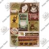 Decor Coffee Vintage Tin Sign Metal Sign Decorative Plaque Retro Plate Cafe Kitchen Living Room Coffee Bar Decoration
