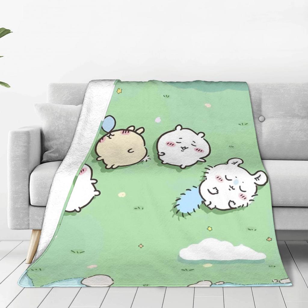 Чиикава Плед для плавания Качество Мягкий Теплый Плед Весна Дети Гостиная Новинка Покрывало