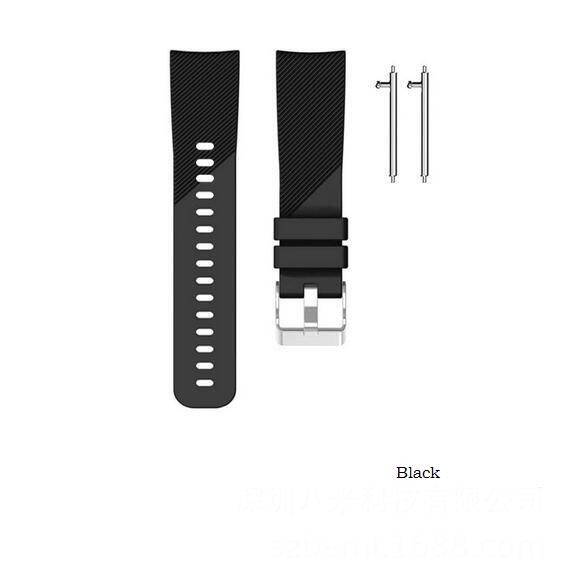 Силиконовый ремешок для Samsung Gear Sport/S2 Classic Smart Wristband для Garmin Forerunner 645 Vivoactive3 vivomove HR