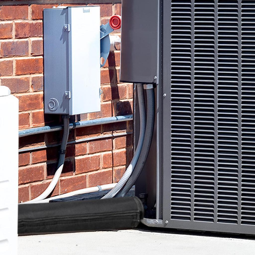 Air Conditioning Pipe 3 Layer Pipe Insulation Cover Protective Cover 72x10.2 Inch  Oxford Air Conditioning Pipe Insulation Cover