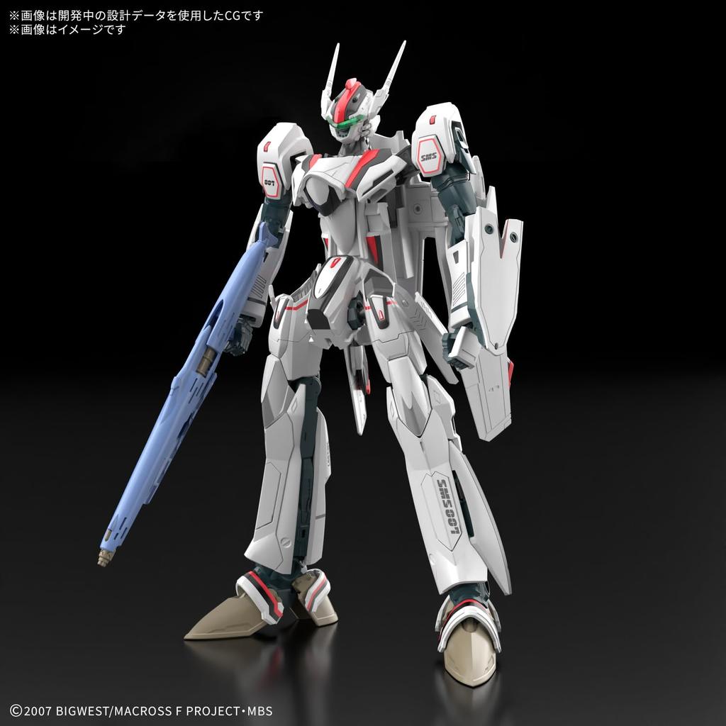 BANDAI SPIRITS HG Macross Frontier Мессия Валькирия Масштабная Пластиковая Модель VF-25F (Подразделение Альто Саотомэ) 1/100 (Предварительно окрашенный)