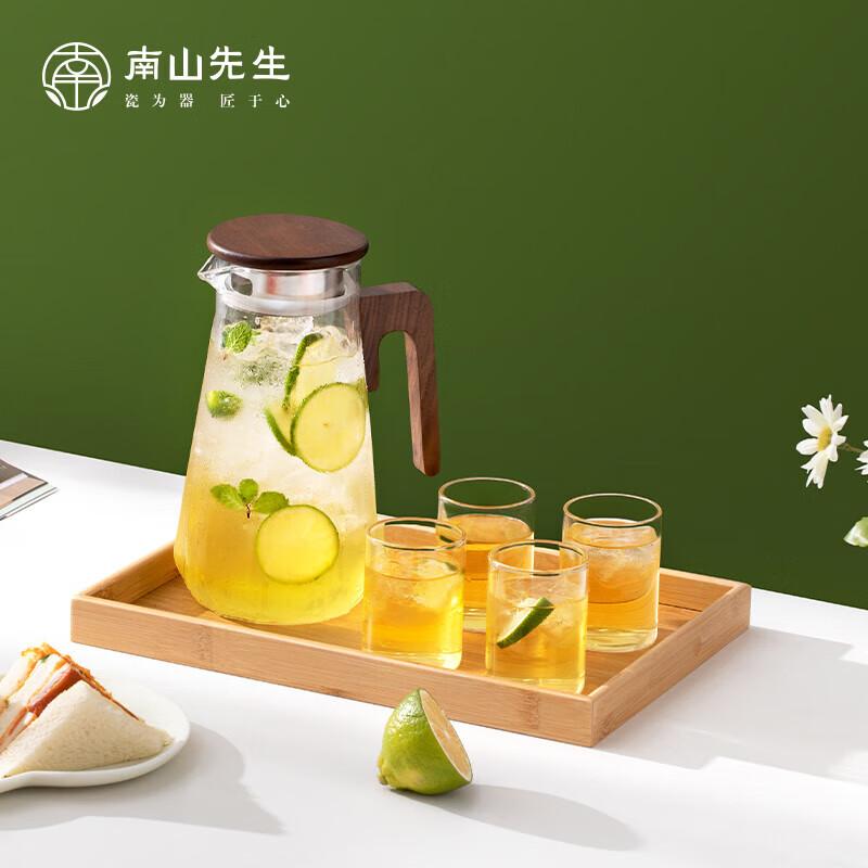 Large Capacity Heat-Resistant Glass Pitcher