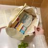 Простая сумка через плечо с точечной звездой, корейский стиль, повседневная сумка-тоут, вместительная сумка для ланча, приятная на ощупь текстура, удобная сумка для повседневной носки