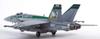 Doyusha Пластиковая модель ВМС США Super Hornet Chippy Ho Пластиковая модель 1/72 Потрясающе! № 7 F/A-18E VFA-195 Цветовая кодировка