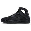 Air Flight Huarache Нескользящие Средневысокие Винтажные Баскетбольные Кроссовки Унисекс Черные 705005-009