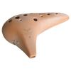 NIGHT Ocarina, Shirabe, Alto C, S-ACPB, Kyara (Pale Brown)