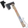 Senkichi Gold Tempering Axe Hatchet with Carpenter's Steel, Double-Edged