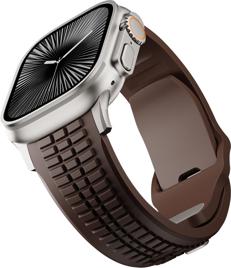Резиновый ремешок для Apple Watch Band Ultra 3 2 1 49 мм Спортивный силиконовый браслет для iWatch 11 10 9 8 SE 46 мм 45 мм 44 мм Мужской ремешок