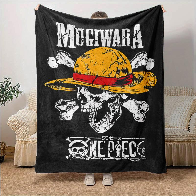 1pc Light Shadow Split Soft Throw Blanket Flannel All Season Light Weight Living Room/Bedroom Warm Blanket. M7270122