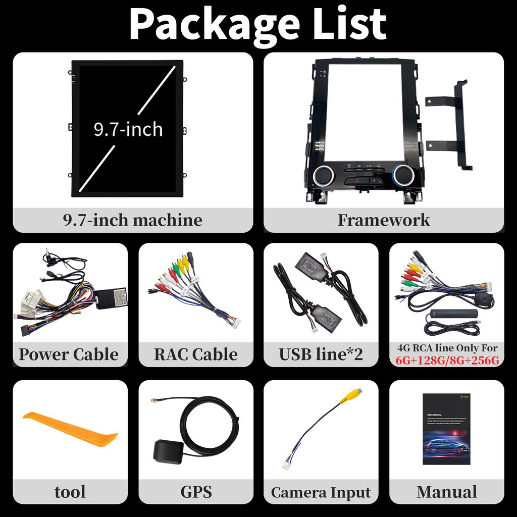 9.7"Для Renault Koleos Megane 4 Samsung SM6 Talisman 2017-2019 Android Автомагнитола Мультимедиа Навигация Беспроводной Carplay 5G WIFI