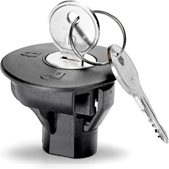 Locking Gas Cap, Lock Fuel Filler Plug For Ford Edge F150 Escape Expedition Explorer Fiesta Flex Focus Fusion Taurus & Lincoln MKS MKT MKX MKZ