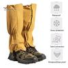1 Pair Outdoor Leg Gaiter Adjustable Waterproof Men Women Hiking Climbing Snow Skiing Hunting Snake Guard Snow Boot Shoe Gaiter Leg Protector Cover