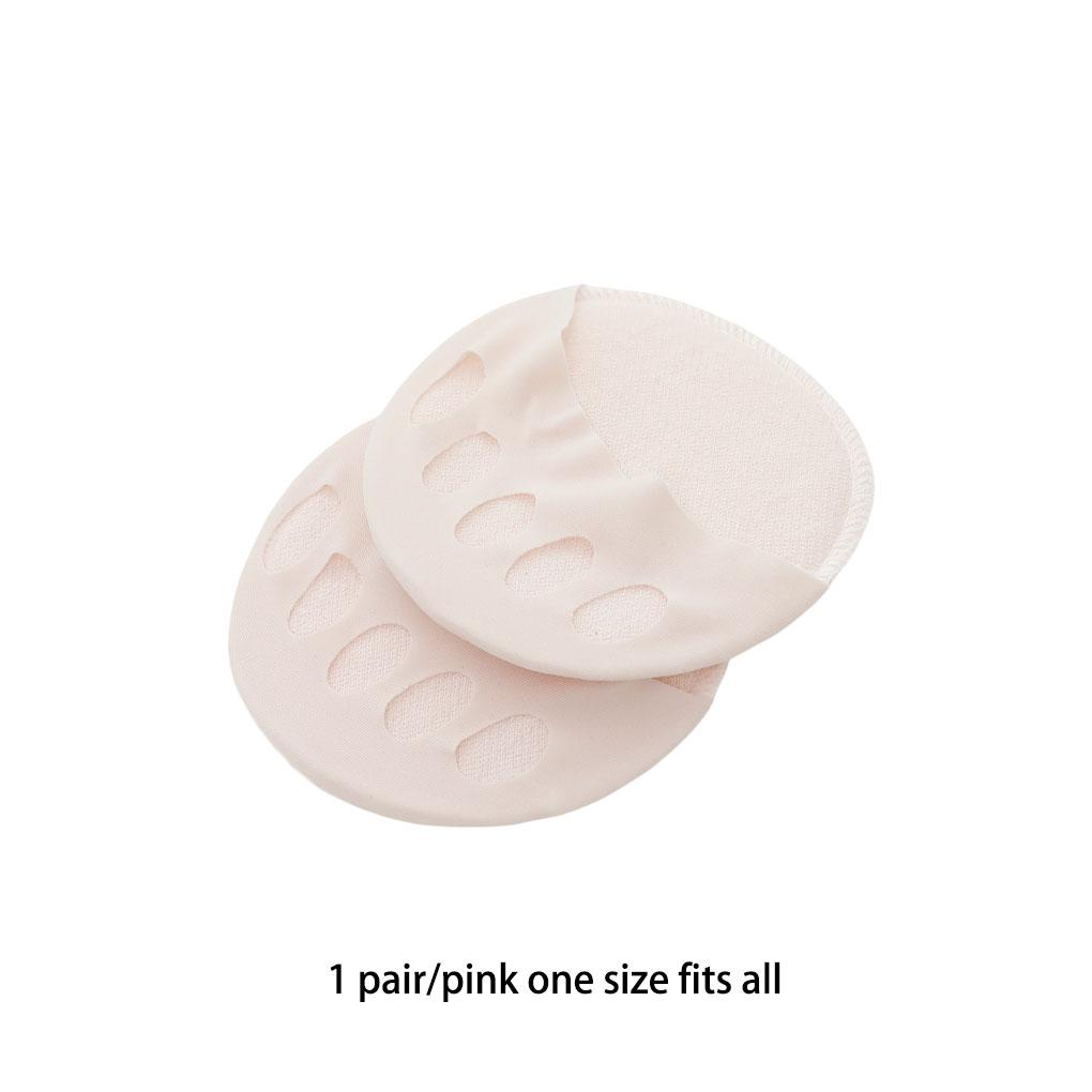 1 пара женских летних хлопковых носков на переднюю часть стопы, дышащие накладки для пальцев ног, многоразовые подушечки для пальцев ног для ходьбы, обувь