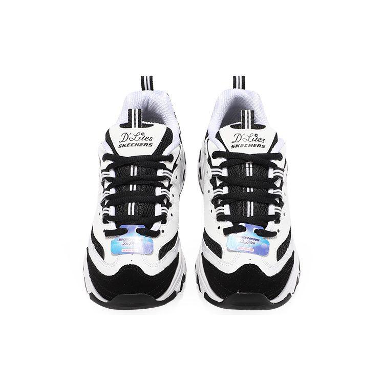 Skechers D'lites Женские 13148-WBK Белый Черный