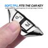 Мягкий чехол для дистанционного ключа автомобиля из ТПУ для Mercedes Bnez CLA GLC GLA GLK W203 W210 W211 W204 W176 ABCR Class AMG Аксессуары