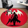 1 шт. Круглый ковер Devil May Cry для офиса, под офисные стулья, спальня, гостиная, домашний декор a0926104