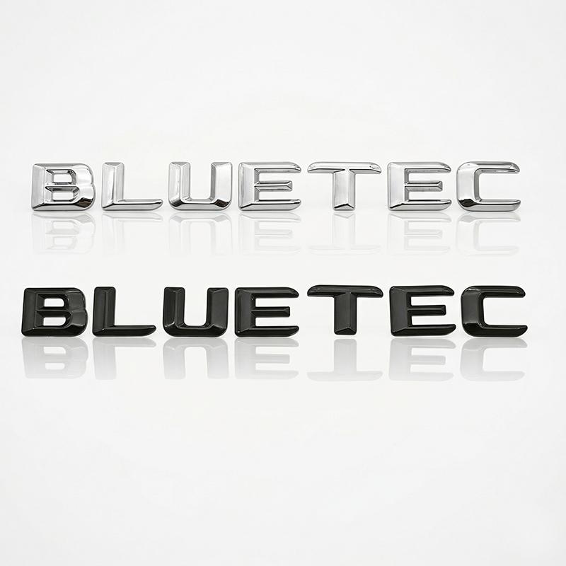 3D ABS BLUETEC Значок-наклейка для автомобиля Для Mercedes Benz W212 W166 ML350 GL350 E350 Дизель Логотип на багажник Наклейка Авто Стайлинг