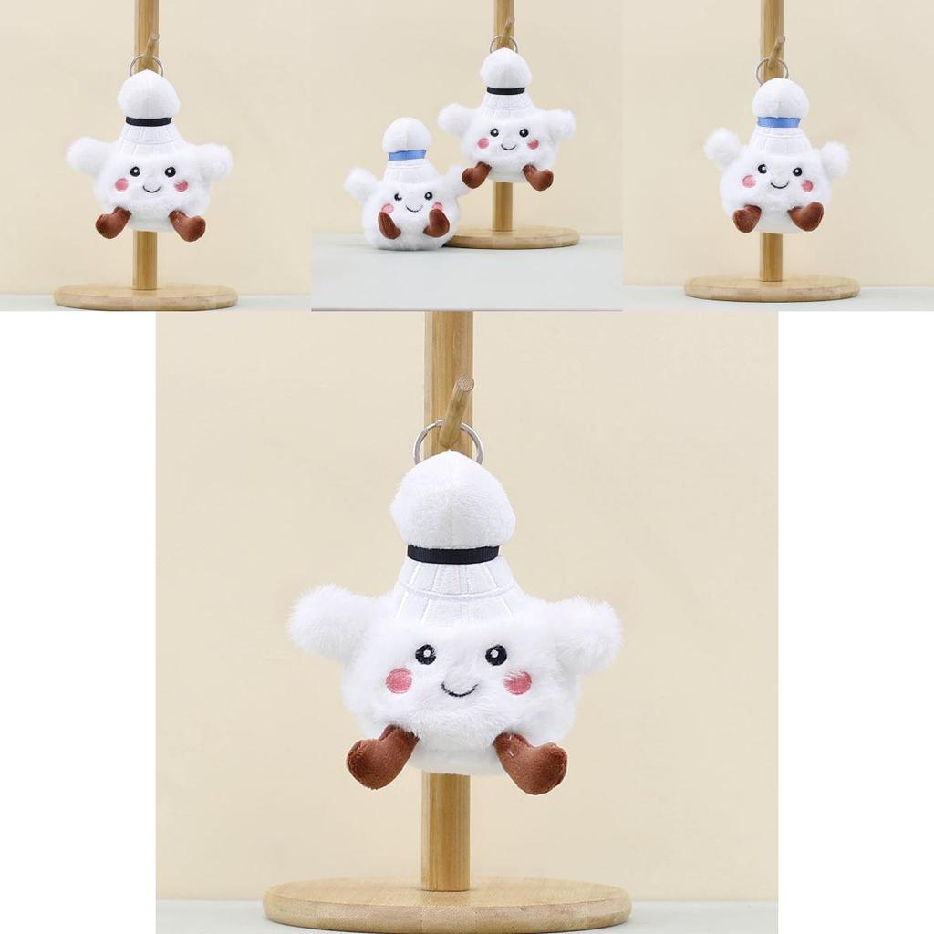 Cute And Cuddly Plush Feather Ball Keychain Soft Toy Key Ring For Bags And Backpack Decor