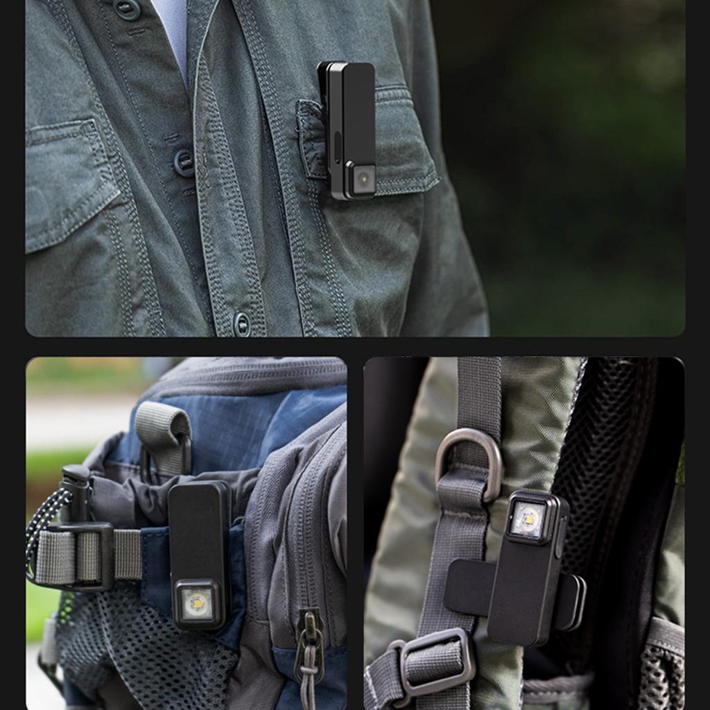 Фонарь с зажимом для большого пальца, светодиодный фонарик с мощным светом, портативный многофункциональный портативный аварийный фонарь